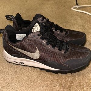 Nike Black and Brown Trail Sneakers